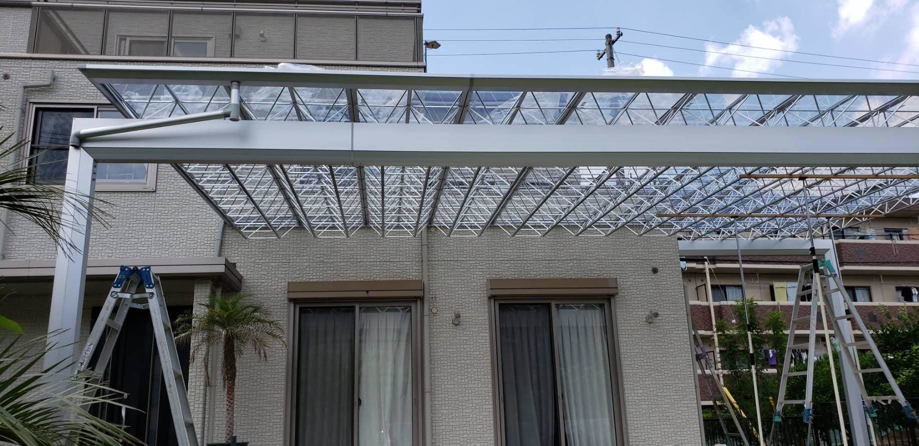 カーポート新設工事 | いなべ市のエクステリア工事ならイズ美