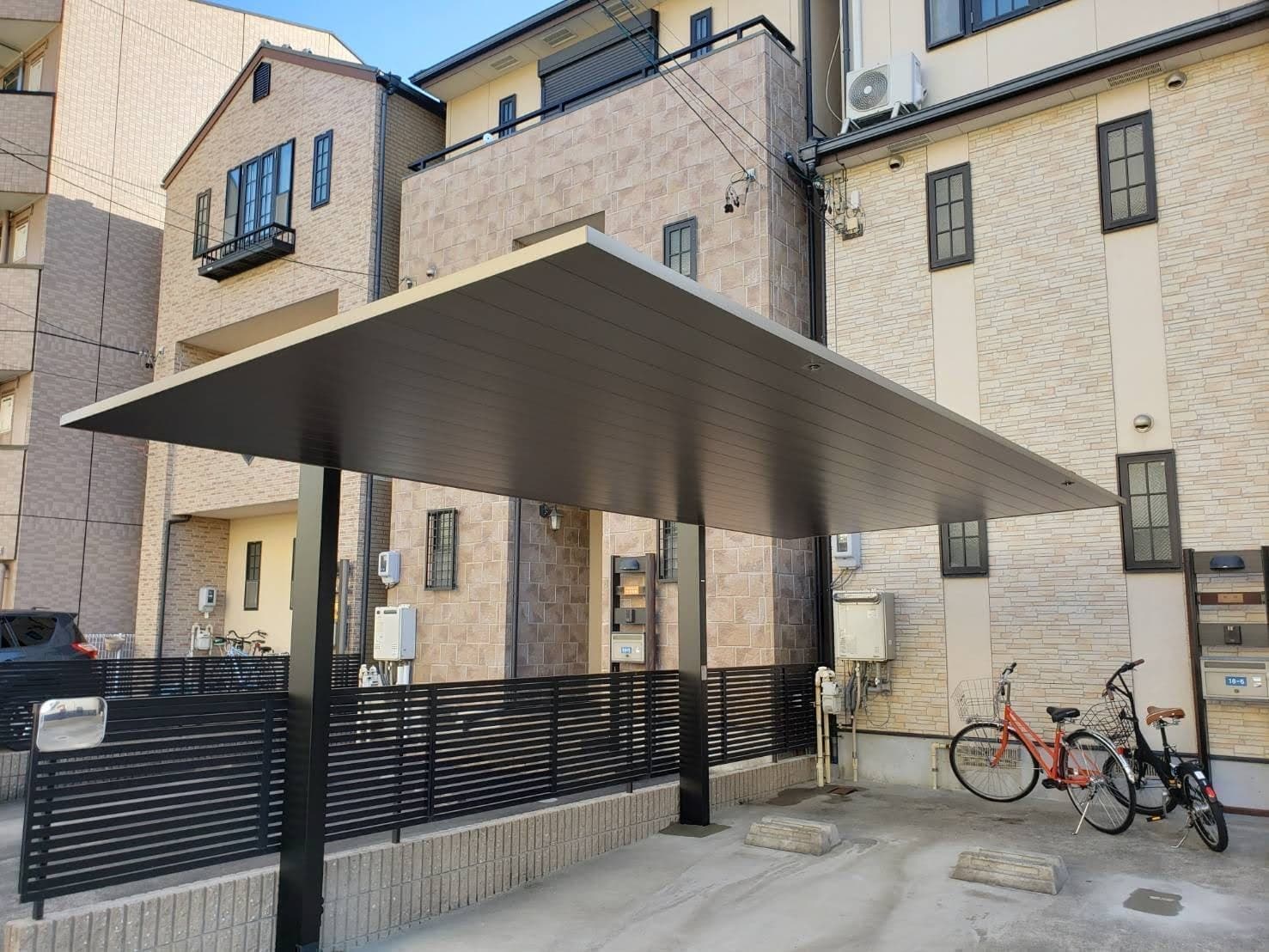 カーポート新設工事 | いなべ市のエクステリア工事ならイズ美