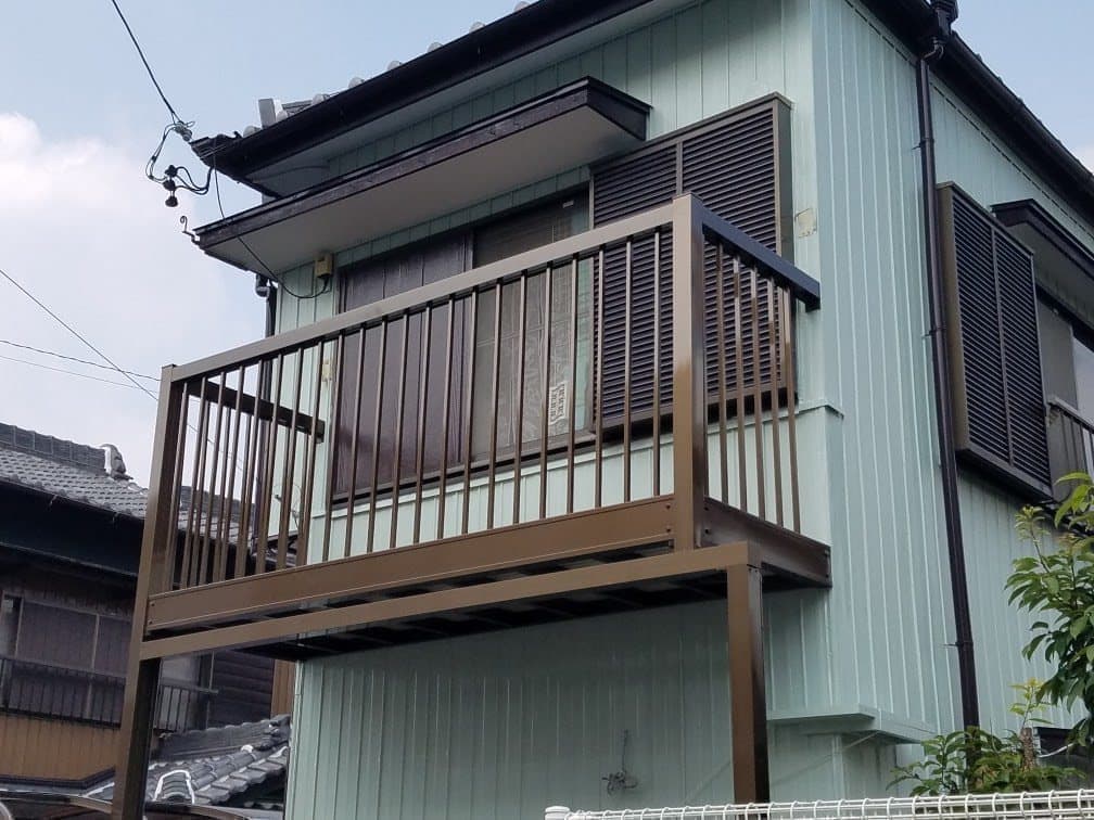 バルコニー取替工事 | いなべ市のエクステリア工事ならイズ美