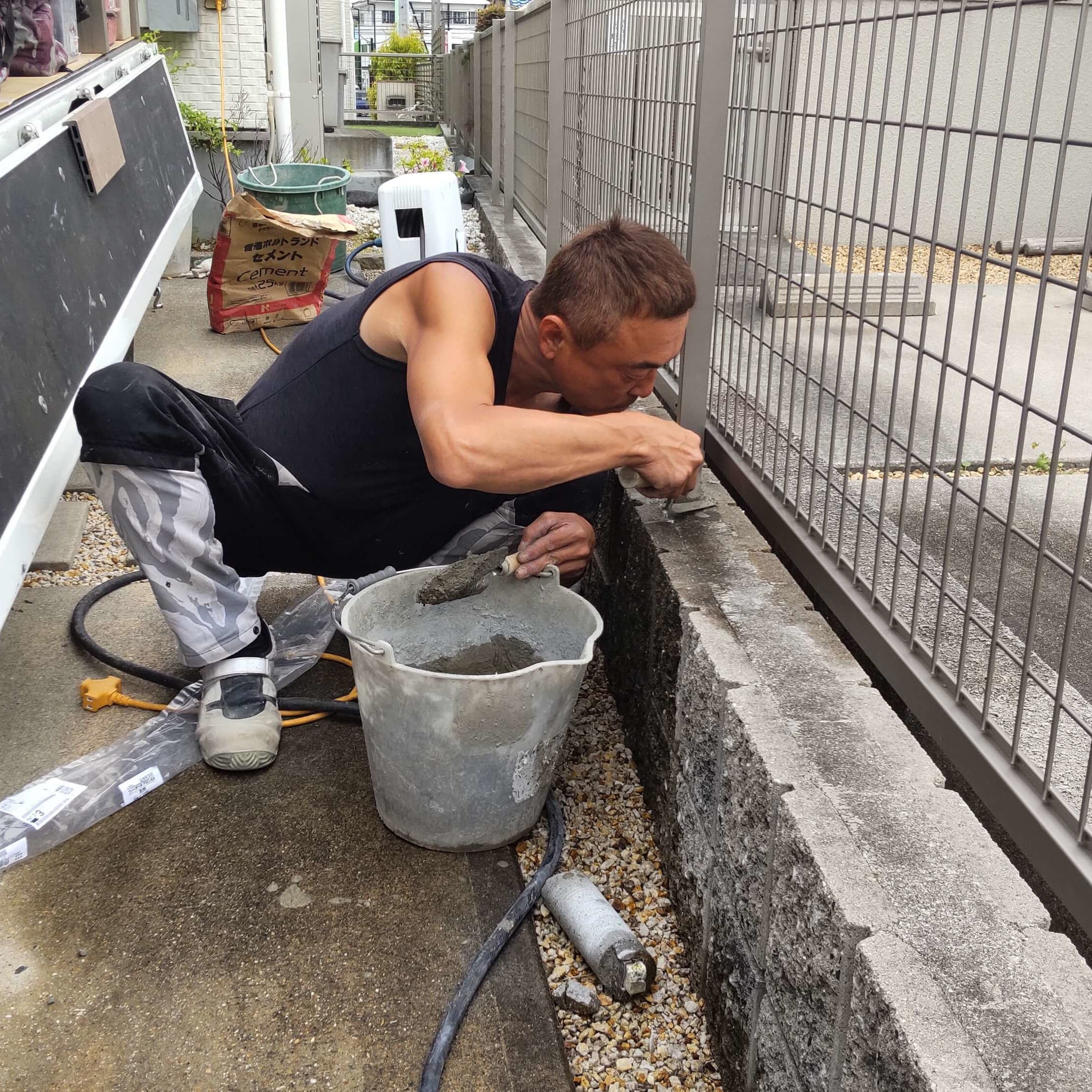 フェンス修理 いなべ市 | いなべ市でエクステリア工事ならイズ美