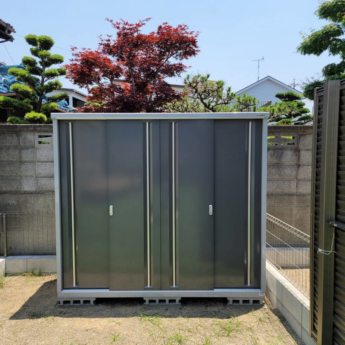 物置設置 いなべ市 | いなべ市でエクステリア工事ならイズ美