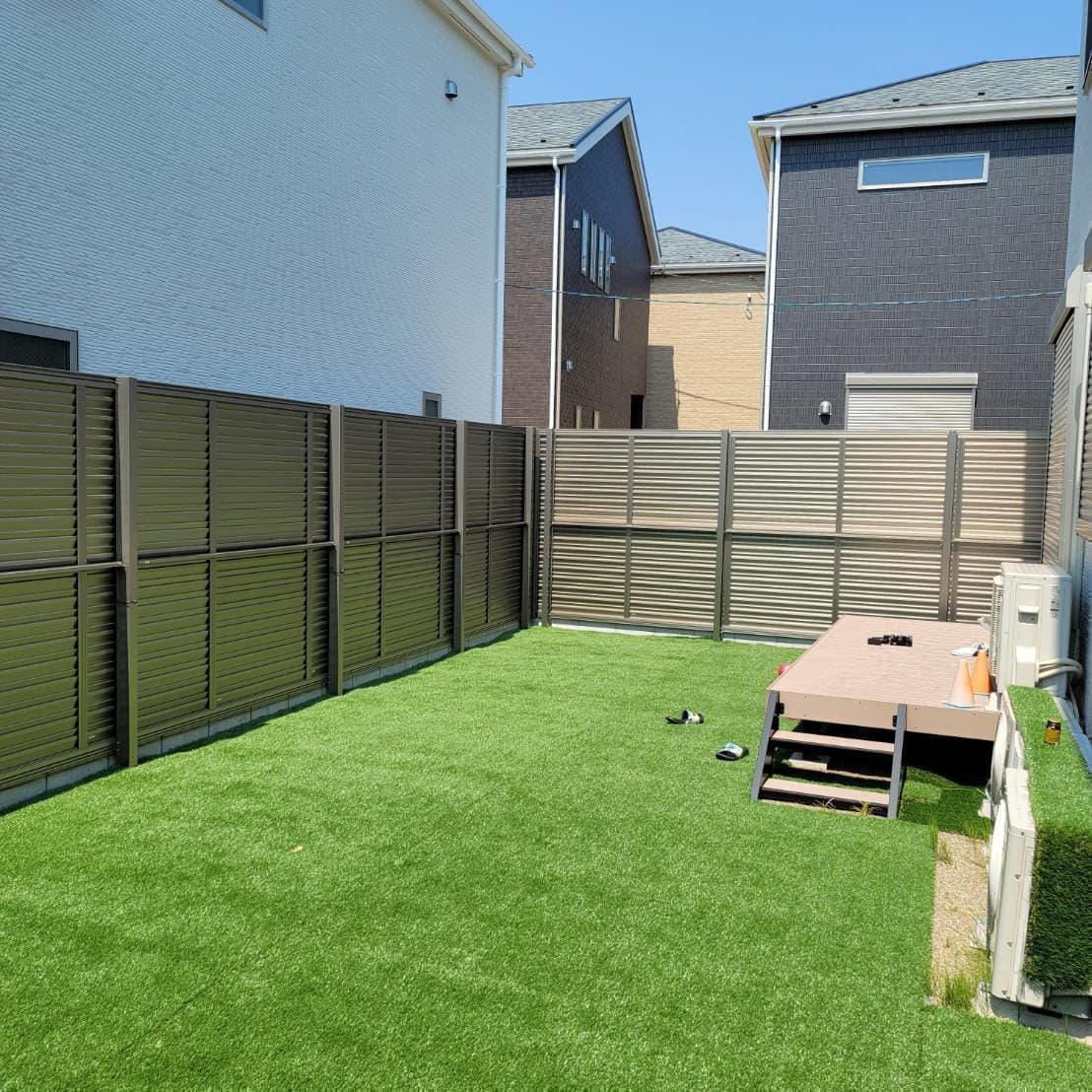 人工芝張り いなべ市 | いなべ市でエクステリア工事ならイズ美