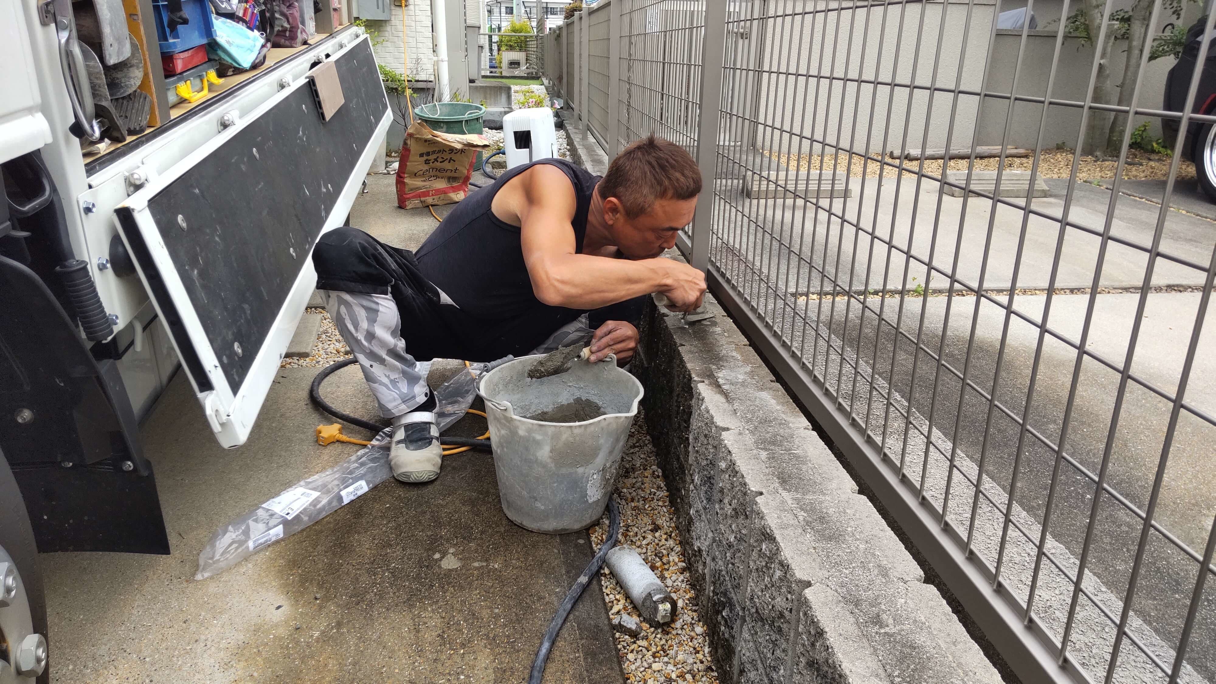 フェンス修理 いなべ市 | いなべ市でエクステリア工事ならイズ美