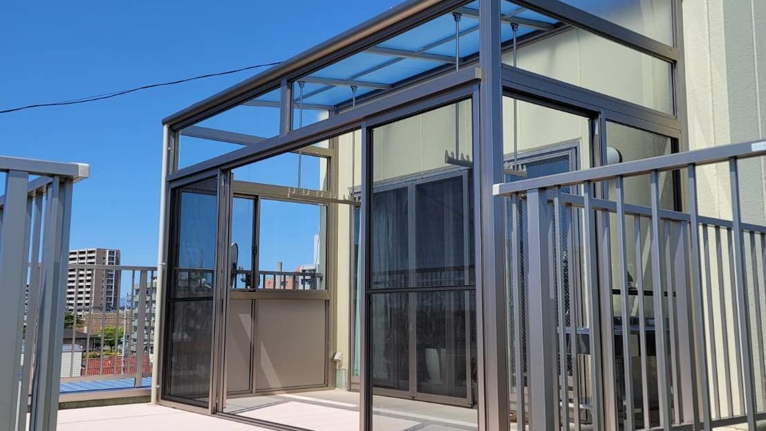 サンルーム新設 いなべ市 | いなべ市でエクステリア工事ならイズ美